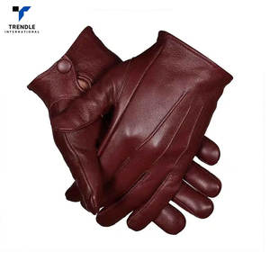 ถุงมือหนังบุขนสำหรับฤดูหนาว คุณภาพสูง หน้าจอสัมผัสได้ ใช้กลางแจ้งได้ทุกวัน ราคาสุดคุ้ม ลดราคาพิเศษ - Product Image 2