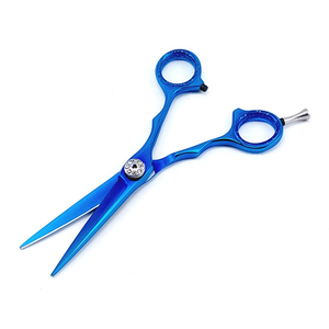 Tijeras de peluquero profesionales al por mayor, borde de maquinilla de afeitar suave, tijeras de corte de pelo personalizadas y superventas, mango de acero, hoja afilada - Product Image 6