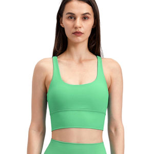 Sujetadores deportivos ligeros de alta calidad Sujetador deportivo Premium con impresión de transferencia de calor personalizado con diseño único - Product Image 6