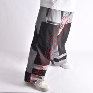 <b>Men</b> Unisex Elastic Waist Baggy Loose Pants Custom OEM Waterproof Skiing Snowboarding <b>Skating</b> Pants for Adults Windproof Feature - Product Image 2