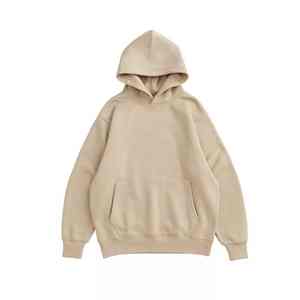 Pull à capuche coréen pour hommes lourds avec logo personnalisé 100% coton respirant coupe-vent saison d'automne - Product Image 1