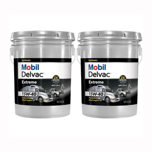 Huile diesel synthétique Mobil Delvac 5W40 pour véhicules utilitaires lourds, tracteurs et remorques, durabilité améliorée - Product Image 3