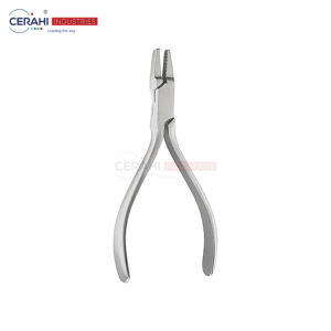 Ensemble de pinces de chirurgie craniomaxillofaciale mâchoire moyenne mâchoire courte pince à rainure plate coupe septale Instruments chirurgicaux électriques manuels - Product Image 5