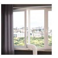 Climatiseur portable 9000 BTU avec contrôle WiFi par application, 3 en 1 : refroidissement, déshumidificateur, ventilateur, R290, minuterie 24h, écran tactile LED, pour pièces jusqu'à 40m²