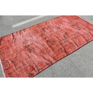 พรมขนสัตว์เย็บปะติดปะต่อกันสีส้มวินเทจ4.4x8.5ฟุตคลาสสิกตุรกีพื้นที่ขนาดใหญ่สี่เหลี่ยมผืนผ้าห้องโถงดีไซน์ยาง Tabriz สำหรับตกแต่งห้อง - Product Image 4