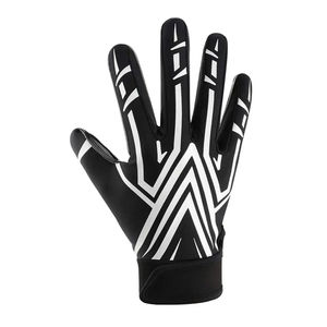 100% Gants de football américain de haute qualité Concevez votre propre logo Gants de football américain imprimés personnalisés - Product Image 5