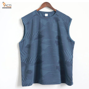 Camiseta sin mangas con diseño de logotipo personalizado, camisetas sin mangas al mejor precio de venta caliente hechas en el mejor material, camiseta sin mangas para hombre - Product Image 1