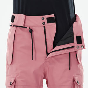 Pantalones de esquí OEM personalizados para mujer con cierre de cremallera a prueba de viento impermeable transpirable ajuste Anti-UV Impresión de logotipo y etiqueta privada - Product Image 2