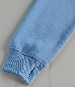 Sweat-shirt de yoga à demi-zip pour femme, tons neutres d'hiver, manches longues, haut d'entraînement, tissu doux et extensible, poids lourd, coton - Product Image 6