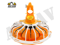 Nouveau Mangeoire Automatique pour Poulets de Chair en Acier AYTAV, Système d'Alimentation Avicole, Équipement Agricole Automatique, Garantie 1 An