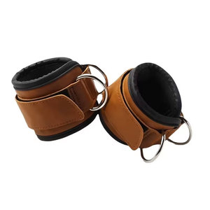 Sangles de cheville pour la gym et le fitness à prix abordable, avec impression de logo personnalisée, sangles de cheville de haute qualité - Product Image 1