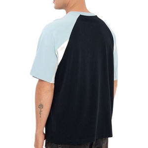เสื้อยืดแขนสั้นผู้ชายทรงหลวม ดีไซน์เรียบง่าย ผ้าถักเนื้อนุ่ม สีพื้น คุณภาพสูง คอกลม - Product Image 6