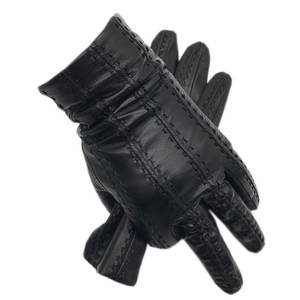 Gants de conduite en cuir de confort supérieur, conçus pour une conduite facile et un soutien longue durée au volant - Product Image 1