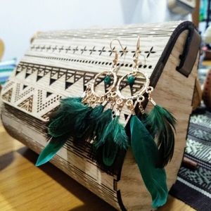 Bolso de Mujer 2023, Nuevo, Precio Económico, Productos de Bali, Ratán Ecológico, Estilo Bohemio, Venta al por Mayor en Vietnam, Bolso Bandolera - Product Image 5