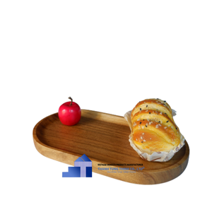 Plateau de service en bois écologique fait à la main ustensiles de cuisine décoratifs de l'usine du Vietnam vente en gros - Product Image 1