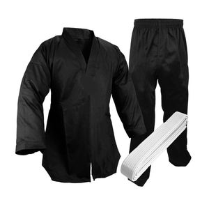 Uniforme de Taekwondo Ligero de Alta Calidad, Material de Poliéster/Algodón, Conjuntos Cómodos, Logotipo Frontal, Unisex, Hecho en Pakistán - Product Image 6