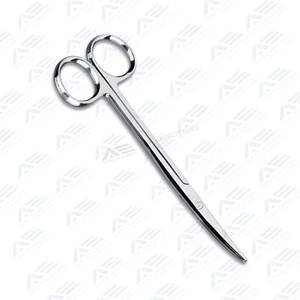 Custom Logo Medical Dressing Scissor Stainless Steel <b>Surgical</b> Bandage Scissors With Curved <b>Blade</b> for Tissue & Dental Shears MOQ - Product Image 3