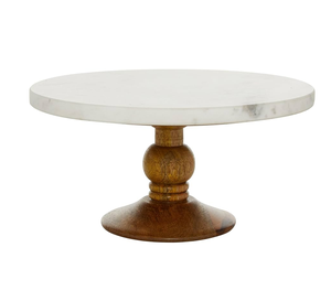 Nouveau Design marbre gâteau stand pour le meilleur design pour le mariage parties et taille personnalisée en bois base marbre gâteau stand - Product Image 6