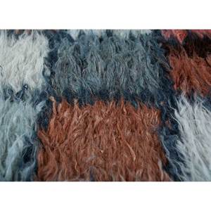 Alfombras de lana afgana Zuri con nudos a mano, diseño geométrico y abstracto estilo boho, alfombra rectangular para pasillo y sala de estar -AKWL-1243 - Product Image 3