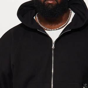 Poids lourd hommes sweat à capuche surdimensionné à la mode décontracté coupe ample Streetwear tenue conception personnalisée à capuche avec cordon de serrage 2026 - Product Image 5