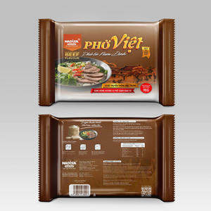 <b>Instant</b> <b>Rice</b> Noodles Pho Vietnam Beef Flavor Dried Bag OEM Ready in 4 Minutes - Product Image 2