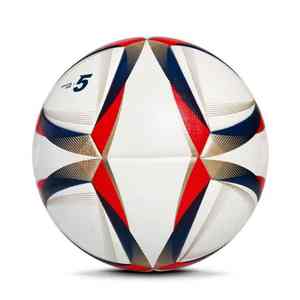 ลูกฟุตบอลฝึกซ้อมแบบมืออาชีพหนัง PU สีขาวสีแดงสีน้ำเงินขนาด5โลโก้กลางแจ้งทนทานปรับแต่งได้ - Product Image 2