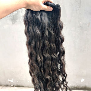 Paquets de trame de cheveux indiens vierges Remy et fermetures HD Lace 7x7 avec couleur de cheveux naturelle pour perruque frontale Ponytails - Product Image 3