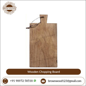 Tabla de cortar de madera de mango de 30mm para uso en cocina y mesa Excelente calidad del exportador líder - Product Image 2