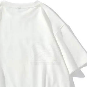 Camiseta ajustada de alta calidad para hombre, logotipo personalizado, estampado de algodón, corto, punto regular, servicio OEM, nuevo estampado de soplo de gran tamaño - Product Image 6