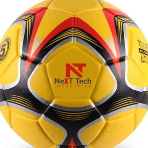 Next Tech Nouveau style Technologie hybride de football Ballon de match professionnel Matériau de texture en TPU Conception personnalisée et logo personnalisé - Product Image 2
