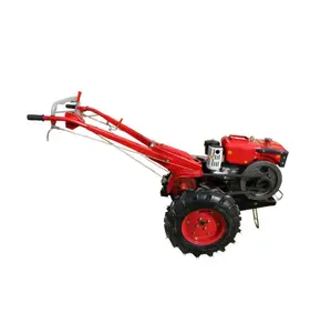 8hp12hp 15hp 18hp 20hp 22hp motor diesel mini Power Tiller dua roda Mini berjalan traktor tangan harga untuk produk obral