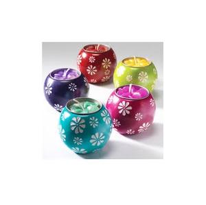 Porte-bougie en boule de fer de couleur personnalisée avec parfum pour la décoration de la maison et du festival, offre spéciale - Product Image 1