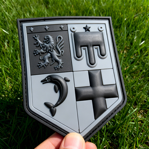 Bracelet en PVC pour la région des <span class=keywords><strong>Alpes</strong></span> d'Auvergne Patch régional en caoutchouc souple personnalisé Bracelet en PVC durable pour vêtements - Product Image 4