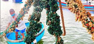 High Quality Handmade Coconut Rope Hanging Basket Custom Size Vintage Style Phytosanitary Certified Home <b>Garden</b> Accessory - Product Image 5