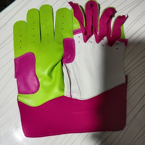 Gants de baseball et softball personnalisés en cuir à usage intensif, respirants, antidérapants, légers, de conception OEM, pour l'extérieur. - Product Image 3