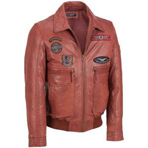 Veste en cuir de haute qualité pour hommes Top Design 100% avec doublure en couette col montant manches complètes-personnalisable pour la saison d'hiver - Product Image 1