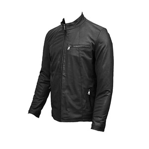 Chaqueta Casual de Verano para Hombre, de Cuero Genuino Marrón, Ecológica, Personalizada, de la Mejor Calidad, con Forro 100% Poliéster, Venta al Por Mayor - Product Image 5