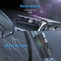 Portable Car Air Pump Digital Tire Inflator Air Compressor Rechargeable Fast Inflation with LCD Display and LED Light