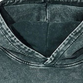 เสื้อฮู้ดผ้าซักกรดของผู้ชายผ้าฝ้าย100% ระบายอากาศได้ดีผสมกับโลโก้ของคุณเสื้อฮู้ดซักกรดตามความต้องการที่กำหนดเอง - Product Image 5