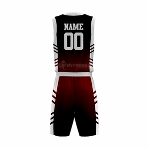 Conjunto de Uniforme de Baloncesto Personalizado de Alta Calidad, Reversible, Sin Mangas, Tallas Grandes, Diseño Transpirable con Sublimación, 100% Poliéster - Product Image 3