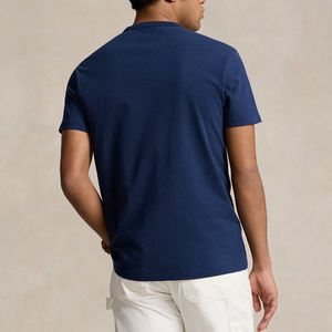 100% cómodas camisetas de algodón suave para hombres, polos personalizados para hombres de talla grande para ropa informal de verano para viajes y exteriores - Product Image 3