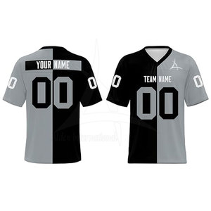 เสื้อฟุตบอลอเมริกันแขนสั้นขนาดใหญ่พิเศษระบายอากาศได้ดีผลิตตามสั่ง - Product Image 2