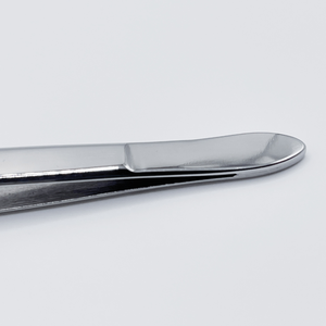 Pince à sourcils polie à pointe inclinée en acier inoxydable de conception professionnelle avec options personnalisables Meilleure qualité pour l'utilisation des femmes - Product Image 2