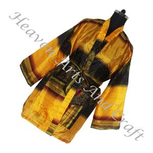 KS004 femmes africaines robe de soirée robes ethniques femmes court caftan Kimono robes meilleure fabrication femmes robe 2025 bohème - Product Image 4