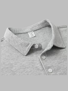 เสื้อโปโลผ้าฝ้ายสำหรับผู้ชายชุดยูนิฟอร์มทำงานลำลองระบายอากาศผลิตโลโก้ตามสั่งจากโรงงานในเวียดนาม - Product Image 5