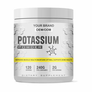 Suplemento sanitario OEM VitalPulse Potassium Powder: mejora la salud del corazón, equilibrio electrolítico con soporte esencial diario - Product Image 1