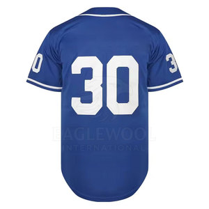 Maillot de baseball pour adultes en stock, marque privée - Ensembles respirants grande taille personnalisables 100% polyester, vente chaude - Product Image 3