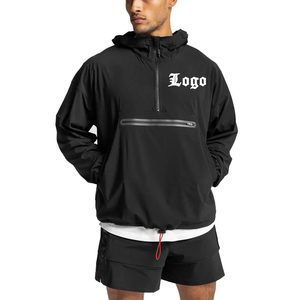 2024 Fabricant de veste coupe-vent utilitaire personnalisé Vêtements de plein air Veste à capuche de printemps pour hommes - Product Image 2