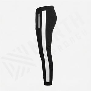 Pantalons de jogging de sport confortables de haute qualité pour hommes, parfaits pour la salle de sport, l'entraînement, la course à pied, l'utilisation quotidienne, pantalons pour hommes, coupe athlétique lavée - Product Image 3