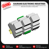 Boîtier de commande pour module sur rail DIN GAURANG de qualité supérieure 110*74*70mm IP66, couleur personnalisable, électronique prêt à l'exportation